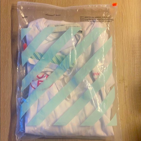 Off-White Blurred Lines Arrows T-Shirt Tee M - Picture 1 of 4